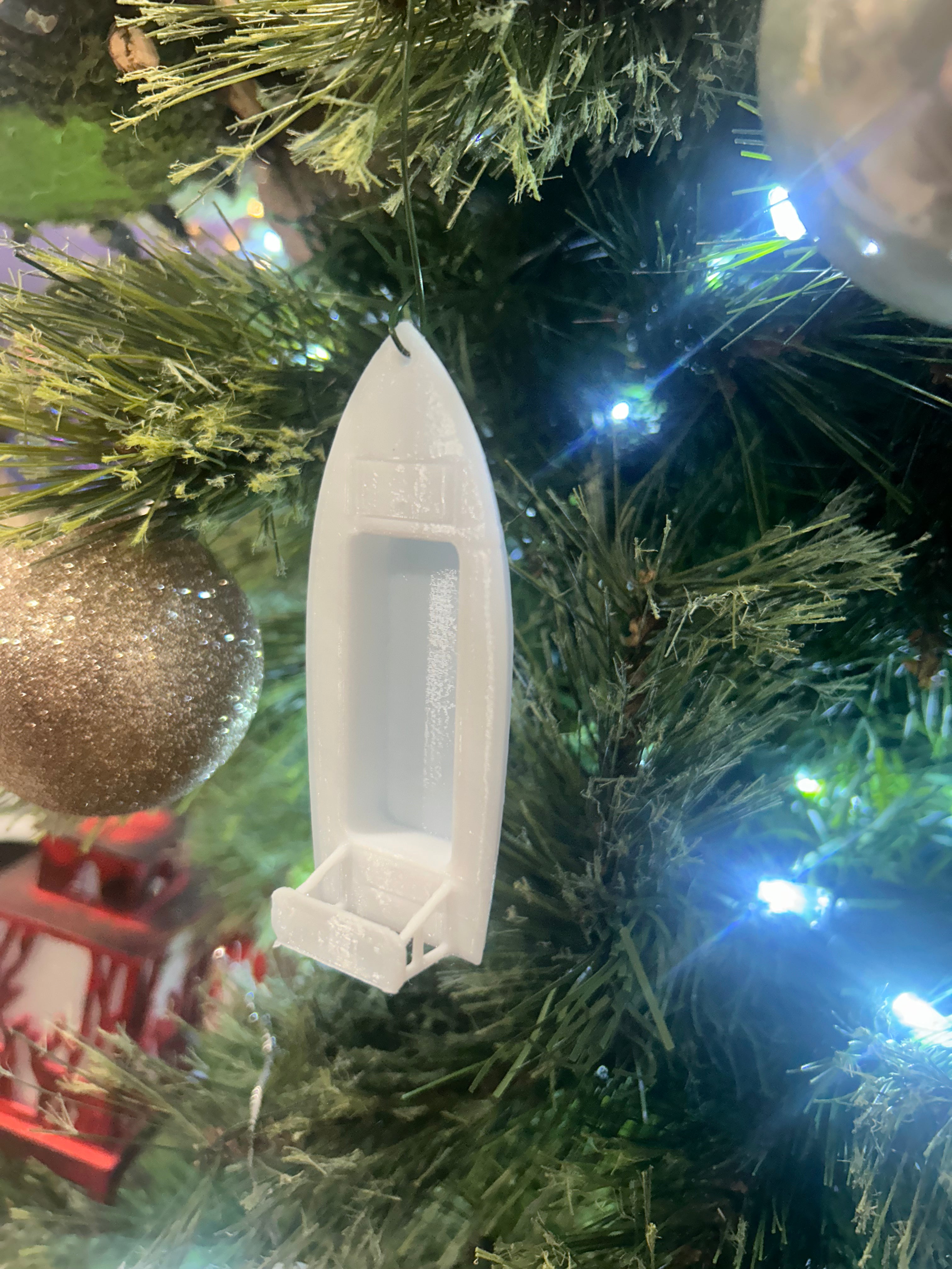 Skiff Ornament